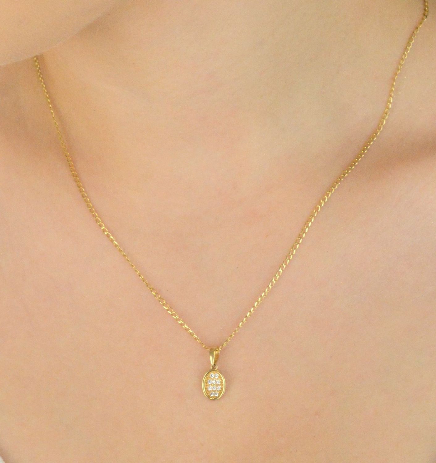 Złoty łańcuszek pancerka 1,6 mm – próba 585  45 cm  Klasyczna biżuteria (2).jpg